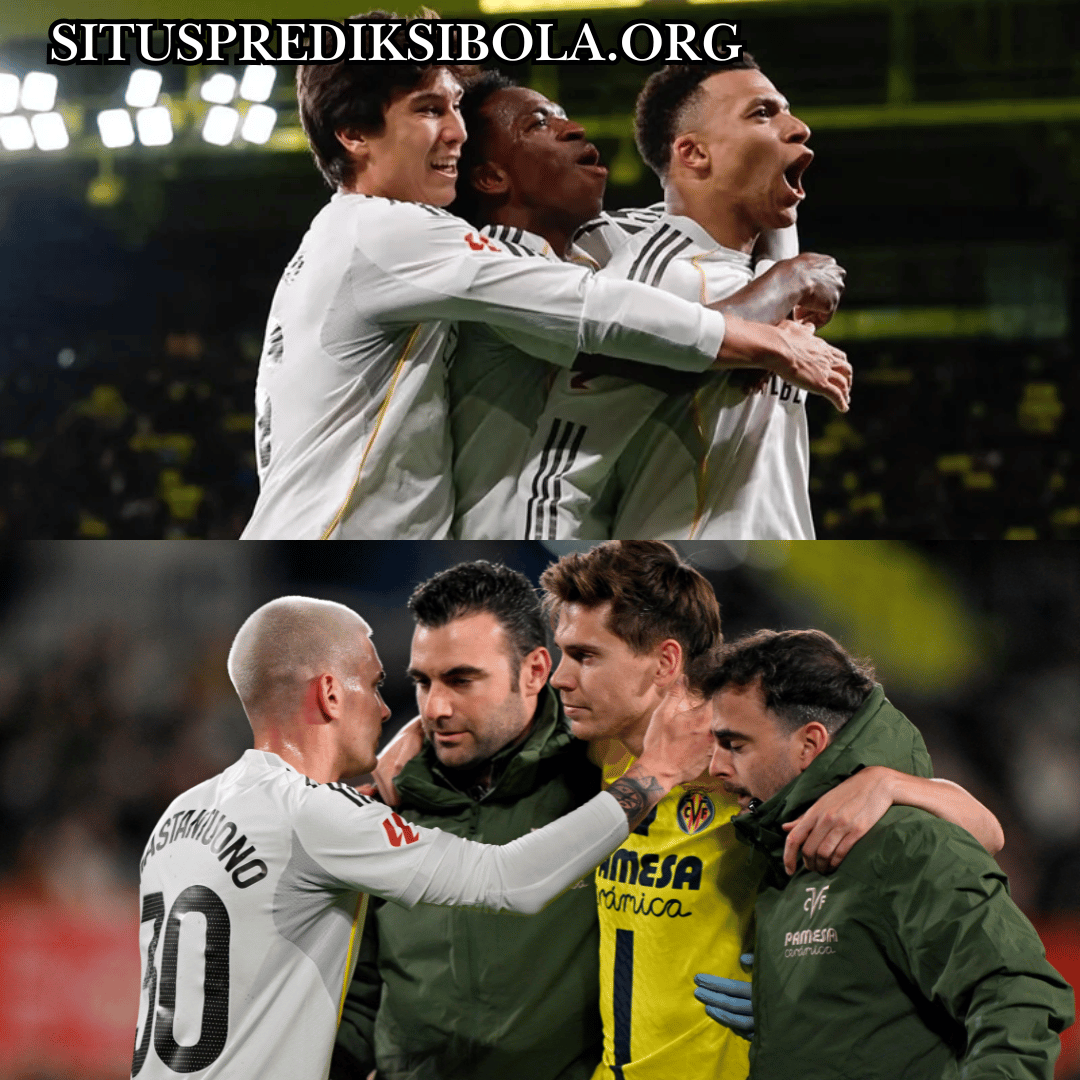 Villarreal vs Real Madrid: Los Blancos Menang 2-0 di Laga Tandang
