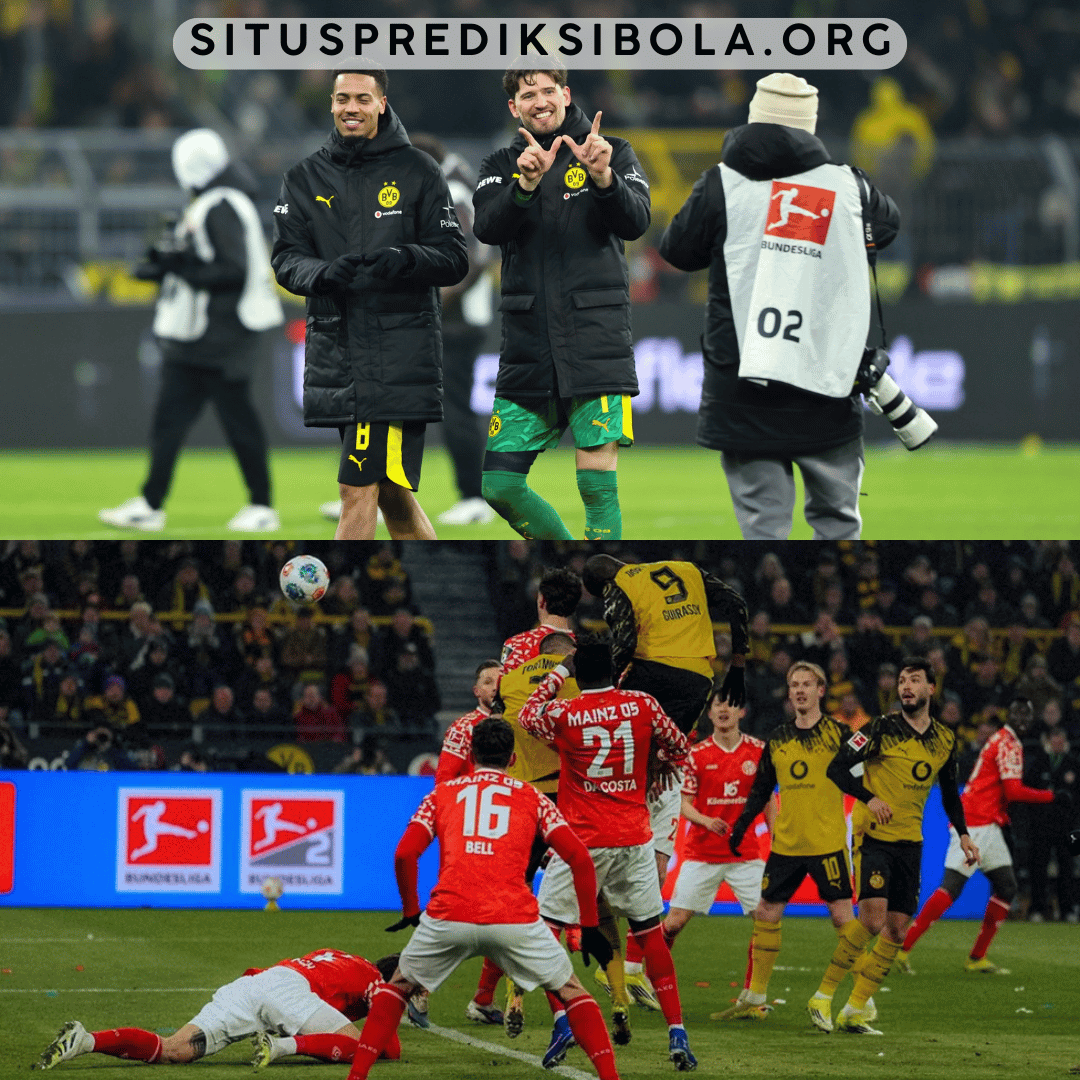 Hasil Dortmund vs Mainz: Die Borussen Menang 4-0 Tanpa Balas!