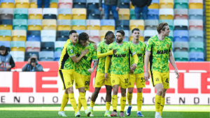 hasil udinese vs sassuolo