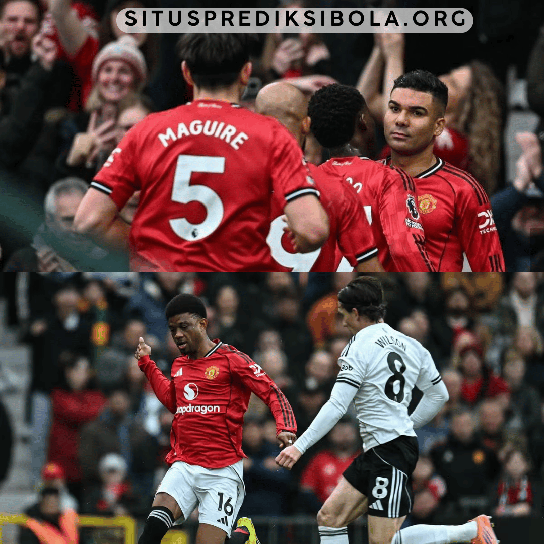 Man Utd vs Fulham 3-2: Drama Gol Menit Akhir di Old Trafford