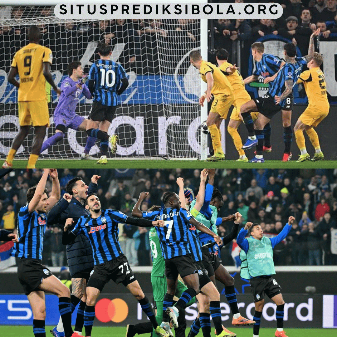 Hasil Pertandingan Atalanta vs Dortmund 26/02/2026: Skor 4-1, La Dea Singkirkan BVB di Play Off Liga Champions