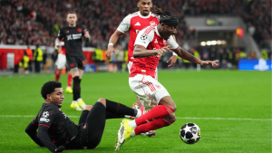 prediksi skor arsenal vs bayer leverkusen 18 maret 2026