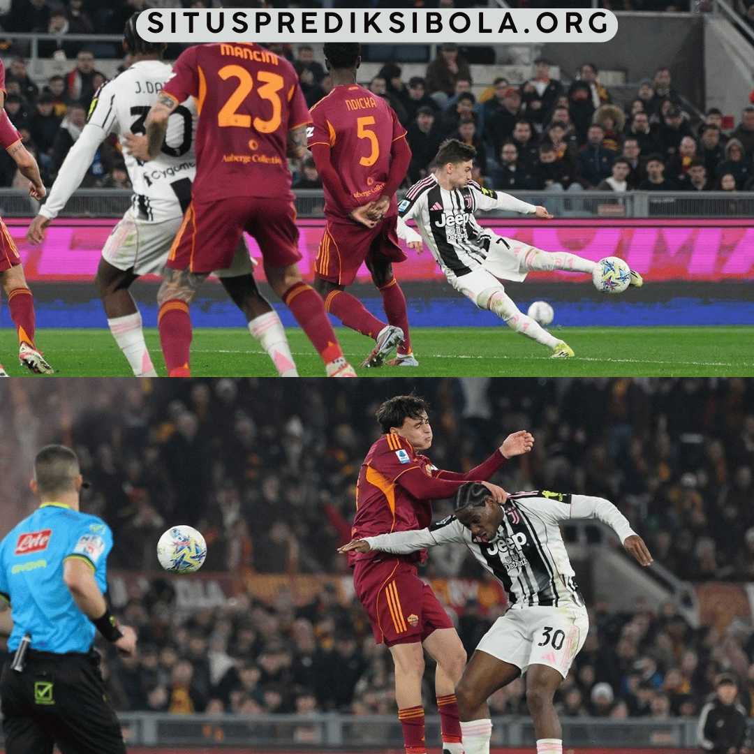 Hasil Pertandingan AS Roma vs Juventus 02/03/2026: Skor 3-3 di Serie A Babak 27, Duel Sengit Berakhir Imbang